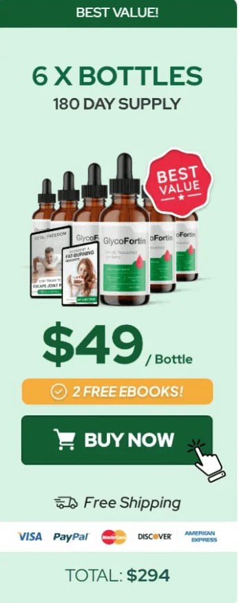 GlycoFortin price 6 bottle